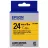Картридж EPSON 24mm/9m Pastel,  Black/Yellow,  LK-6YBP C53S656005