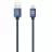 Cablu USB XtremeMac XCL-DNC-23 Denim Jean Cable Blue, Lightning 1.2m
