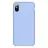 Husa Cover`X Liquid Silicone,  Light Blue, Apple iPhone X