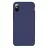 Husa Cover`X Liquid Silicone,  Midnight Blue, Apple iPhone X