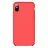 Husa Cover`X Liquid Silicone,  Red, Apple iPhone X