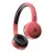 Casti cu fir Cellular Line MUSICSOUND Red, Bluetooth