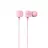 Casti cu fir Remax Remax earphones,  RM-502,  Pink