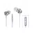 Casti cu fir Remax Remax earphones,  RM-610D,  Silver