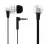 Casti cu fir Awei Awei earphones,  Es-900i,  Silver