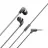 Casti cu fir Cellular Line AUDIOPRO MOSQUITO STEREO EARPH.MIC BLACK