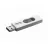 USB flash drive ADATA UV220 White-Gray, 16GB, USB2.0