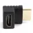 Адаптер APC ADAPTER HDMI  M TO HDMI F 270 DEGREES,  CABLEXPERT A-HDMI270-FML -