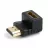 Adaptor APC Adapter HDMI  M to HDMI F 90 degrees,  Cablexpert A-HDMI90-FML -