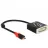 Adaptor APC Adapter USB TYPE C to DVI FEMALE,  4KX2K 30HZ,   APC-631003