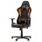 Fotoliu Gaming DXRacer Formula GC-F08-NO Black/Orange, Metal,  Piele eco,  Gazlift,  100 kg,  145-180 cm,  Negru,  Oranj