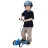 Trotineta Razor Razor Scooter Jr Lil Tek Blue 23L Intl (MC3) 20073643, 3+,  3 roti,  Plastic,  Albastru