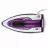 Fier de calcat VITEK VT-8305, 1000 W, 70 ml, Talpa ceramica, Alb, Violet