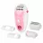 Epilator Rowenta EP5640D0, 24 pinsete, 2 viteze, 5 duze, Roz, Alb