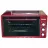 Cuptor electric WOLSER WL-45 ML Burgundy, 43 l, 1300 W, Grill, Timer