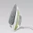 Fier de calcat Maestro MR -302C, 2200 W, 250 ml, Talpa ceramica, Verde, Alb