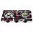 Aragaz de masa WOLSER WL-03 GL, 2 arzatoare,  Sticla calita,  Mecanica,  Aprindere electrica,  Multicolor