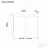 Element bucatarie Ambianta Perla MS5 Suspendat cu usi cu vitrina, Alb