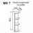 Element bucatarie Ambianta PERLA MS8 (SUSPENDAT DE COLT), Alb