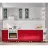 Element bucatarie Ambianta PERLA MS8 (SUSPENDAT DE COLT), Alb