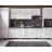 Element bucatarie Ambianta CARCASA PERLA MS4 600 (SUSPENDAT CU SCURGATOR), Alb