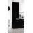 Element bucatarie Ambianta Perla MM2 (Modul inalt), Negru