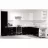 Element bucatarie Ambianta PERLA MM2 (MODUL INALT), Negru