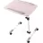 Masa de calculator KSL Mobile Desk Trolley ITech TS-7, Lemn,  Metal,  Gri,  Alb, 58.5-88.5 x 60 x 58