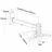 Suport p-u proiector SOPAR VESTA 120RA, Short-Throw (max.1200mm),  Tilt/Rotate ±15°,  Max.Load 10kg