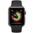 Smartwatch APPLE MTF32FS/A, GPS Only,  Space Gray Aluminum Case,  Black Sport Band