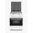 Aragaz ZANETTI Z6000 GWH, 4 arzatoare,  Aprindere electrica,  Grill,  Curatare traditionala,  60 cm,  Alb, Negru