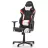 Fotoliu Gaming DXRacer Racing GC-R288-NRW Black/Red/White, Metal,  Piele eco,  Piele PVC,  Gazlift,  100 kg,  165-195 cm,  Negru,  Rosu,  Alb