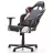 Fotoliu Gaming DXRacer Racing GC-R288-NRW Black/Red/White, Metal,  Piele eco,  Piele PVC,  Gazlift,  100 kg,  165-195 cm,  Negru,  Rosu,  Alb