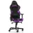 Fotoliu Gaming DXRacer Racing GC-R131-NV Black/Violet, Metal,  Piele eco,  Gazlift,  115 kg,  165-195 cm,  Negru,  Violet