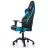 Fotoliu Gaming DXRacer Valkyrie GC-V03-NB Black/Blue, Metal,  Piele eco,  Piele PVC,  Gazlift,  150 kg,  165-195 cm,  Negru,  Albastru