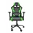 Игровое геймерское кресло Genesis Nitro 880 Black/Green, Металл,  Экокожа,  Газлифт,  150 кг,  Чёрный,  Зелёный