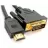 Cablu video Brackton Professional DHD-BKR-0150.BS, HDMI-DVI 1.5m