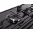 Plita incorporabila cu gaz Samsung NA64H3000AK/WT, 4 arzatoare,  Sticla calita,  Aprindere electrica,  Negru
