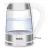 Ceainic electric Tefal KI730132 Glass, 1.7 l,  2200 W,  Sticla,  Plastic,  Filtru,  Indicator nivel apa,  Indicator functionare,  Transparent,  Gri,  Alb