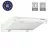 Вытяжка TORNADO BONA 10 (60) WH LED, 380 mc,  h,  1 motor,  60 cm