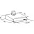 Вытяжка TORNADO BONA 20 (60) IX LED, 560 mc,  h,  2 motoare,  60 cm