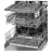 Masina de spalat vase incorporabila KAISER S 60 U 87 XL Elf Em, 14 seturi,  6 programe,  Control electronic,  59.8 cm,  Bej,, A++