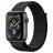 Smartwatch APPLE Apple Watch 4 40mm Space Gray Aluminum Case with Black Sport Loop,  MU672 GPS,  Gray