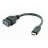 Cablu USB Cablexpert Adapter  Type-C male,  USB3.0 female 20cm,  CM/AF,  Cablexpert,  A-OTG-CMAF3-01