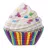 Saltea gonflabila INTEX CUPCAKE 142x135cm