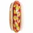 Saltea gonflabila INTEX HOT-DOG 108x89cm