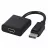 Adaptor Cablexpert A-DPM-HDMIF-002 Black, DP male to HDMI female