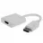 Adaptor Cablexpert A-DPM-HDMIF-002 White, DP male to HDMI female