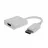 Adaptor Cablexpert A-DPM-HDMIF-002 White, DP male to HDMI female