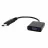Adaptor Cablexpert AB-DPM-VGAF-02 Black, Adapter DP M to VGA F